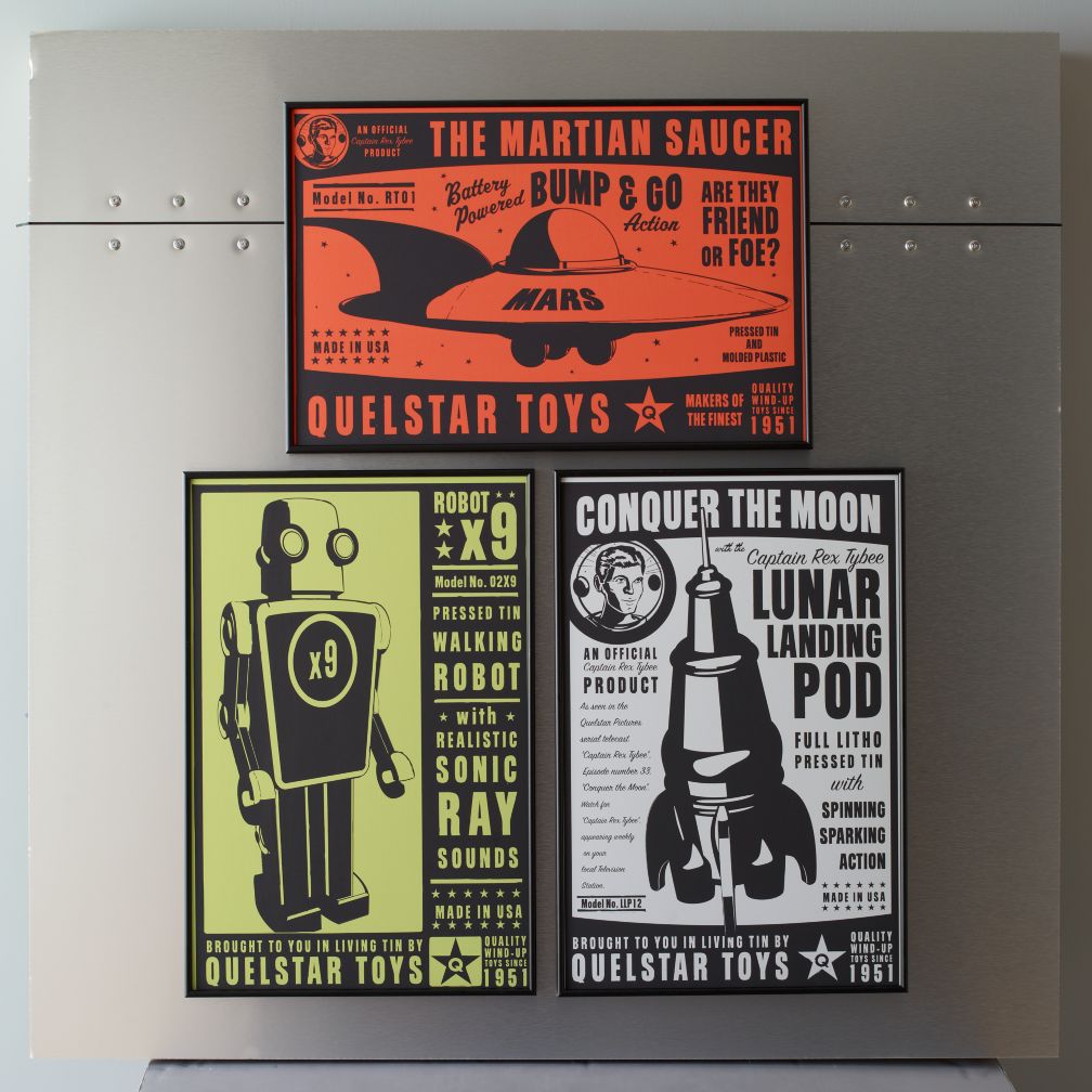 They're Heeere Outer Space Wall Art
